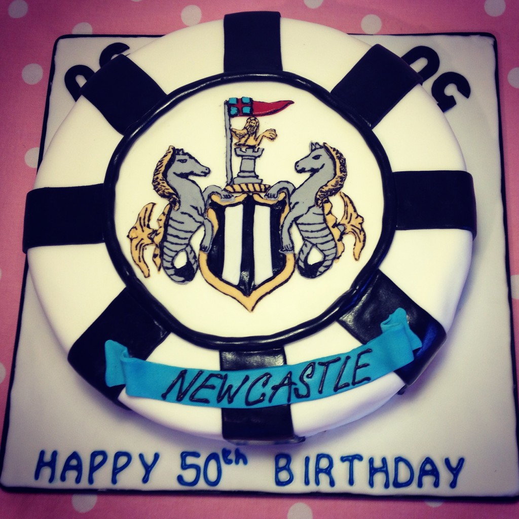 Newcastle chocolate birthday cake